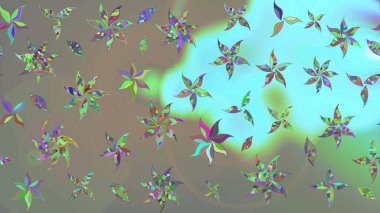 Dekorasyon ve tasarım için güzel bir desen. Moda baskısı. Ton halinde. Çiçeğin suluboya çizimlerinin mükemmel deseni. Suluboya desenli çiçek deseni.