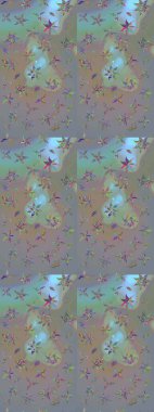 Etnik Mandala süsü. Raster Henna dövme stili. Kızılderili desenli desenli desenli şal deseni. Tekstil, tebrik kartı, boyama kitabı, telefon kılıfı baskısı için kullanılabilir.