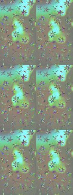 Kızılderili desenli desenli desenli şal deseni. Etnik Mandala süsü. Raster Henna dövme stili. Tekstil, tebrik kartı, boyama kitabı, telefon kılıfı baskısı için kullanılabilir.