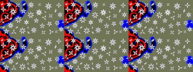 Klasik çiçek desenli. Yumuşak fayans. Paketleme, tekstil, duvar kâğıdı için çiçek eskizi. Raster 'ın taze dokusu. Yumuşak pamuk tasarımı.