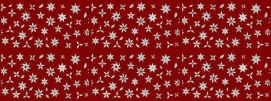 Düz Çiçek Elementleri Tasarımı. Sevimli çiçek raster deseni. Renkli Yaz Temalı eskiz kalıbı. Modaya uygun kumaş deseni.