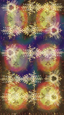 Sembol kışı, donmuş, Noel, yeni yıl tatili. Düz dizayn. Raster skeci. Kar Tanesi Mozaik ikonu. Silüet kar tanecikli tabela izole kahverengi, nötr ve bej renkler. Grafiksel element dekorasyonu.