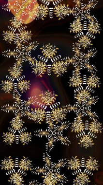 Raster Noel soyut renkli arka plan ve düşen kar tanesi. Raster illüstrasyonu. Kar tanesi arkaplanı.