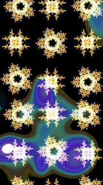 Raster resim. Kış arka plan. Noel kar taneleri ile arka plan. Raster Noel renkli arka plan ile düşen kar tanesi.