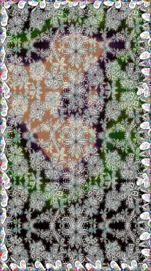 Küçük ölçekli çiçek basit şirin desende. Üretim, duvar kağıdı, baskı, hediye paketi ve scrapbooking Tekstil veya kitap için çiçek sorunsuz arka plan kapsar. Raster illüstrasyon.