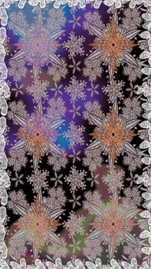 Raster illüstrasyonu. Renkli Bahar Temalı Kusursuz Arkaplan. Düz Çiçek Elementleri Tasarımı. Zarif çiçekler, gri renkte suluboya..