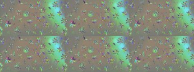 Yumuşak, bahar çiçekli arka plan. Gri ve bej renkli çiçekler. Raster çiçek desenli ve çiçekli..