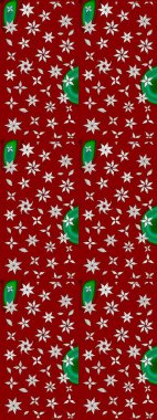 Küçük kırmızı ve nötr çiçeklerle oldukça eski bir besin torbası deseni. Tekstil, kumaş, kapaklar, duvar kağıtları, baskı, paket, koleksiyon defteri, örgü, dekupaj için çiçek arkaplanı..