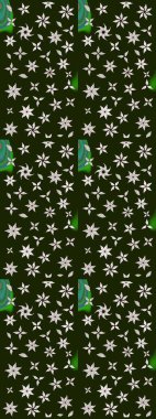 Gri ve nötr renklerde etnik çiçekli zarif bir eskiz deseni. Raster Çiçek İllüstrasyonu güzel tekstil..