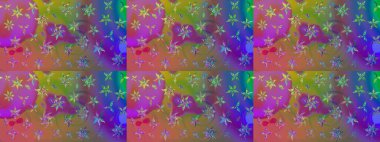 Elle çizilmiş sonbahar çiçeği deseni. Renkli menekşe ve mor çizim deseni. Doodle tarzı. Tekstil ve kapak tasarımı için mükemmel. Mor ve mor renkte çiçekler.