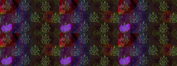 Raster illüstrasyonu. Hoş bir çiçek geçmişi var. Küçük bir çiçekte eskiz deseni. Güzel kumaş deseni.