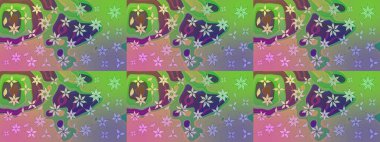 Raster Güzel kumaş deseni. Çiçek arkaplan ile soyut zarafet çizim deseni.