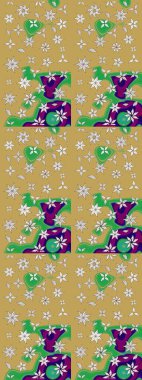 Anti-stres için soyut örnek sayfası. Sarı ve nötr renklerde. Raster illüstrasyonu.