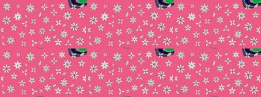 Çiçek arkaplan. Güzel kumaş deseni. Çizim raster deseni.