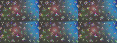 Tekstil, duvar kâğıdı, kapaklar, yüzey, baskı, hediye paketi, hatıra defteri, dekupaj. Özgürlük stili Millefleur 'lar. Taşralı şıklığı. Küçük yabani çiçeklerdeki halk modelini çiz..