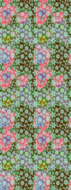 Hint çiçek liyada madalyon deseni. Etnik Mandala süsü. Tekstil, tebrik kartı, boyama kitabı, telefon kılıfı baskı için kullanılabilir. Raster Kına dövme tarzı.