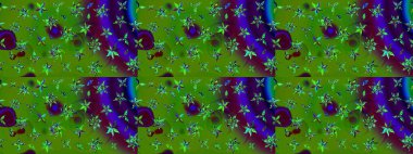 Çiçekli eskiz arkaplanı. Çocuk stili. Renkli Bahar Teması eskiz kalıbı. Düz Çiçek Elementleri Tasarımı.