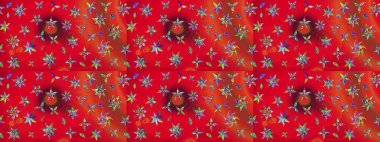 Tony 'nin kumaş kalıbını çiz. Raster illüstrasyonu. Küçük çiçekteki sevimli çiçek deseni. Modaya uygun kumaş deseni.