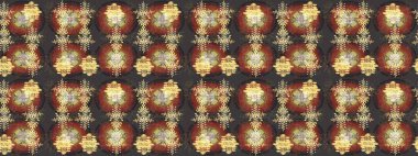 Renkli arka planda güzel kar taneleri. Raster kar taneleri deseni. Raster illüstrasyonu.