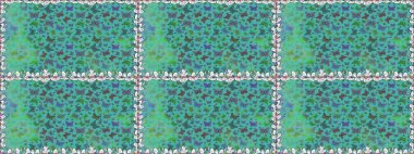 Klasik tarzda hem de. Doğa kelebeğinin yüksek kalitesi. Raster illüstrasyonu. Su rengi filtre efektiyle mavi üzerine resimler.