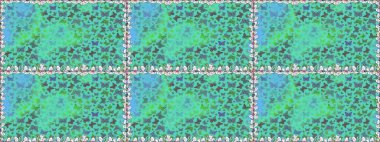 El çizimi kelebekli moda raster yaz deseni. Raster illüstrasyonu. Kusursuz desen. Kağıt, kumaş, ambalaj kağıdı ve duvar kağıdı tasarımı için sevimli bir arkaplan.