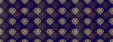 Gri, mavi ve kahverengi renklerde, altın elementli, klasik, pürüzsüz desen. Noel 2019, kar tanesi, yeni yıl.