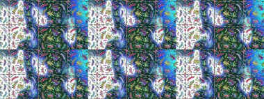 Suluboya çizim kalıbı. Moda baskısı. Eski model. Çiçeğin suluboya çizimlerinin mükemmel deseni. Dekorasyon ve tasarım için güzel desen.