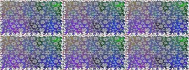 Raster 'ın taze dokusu. Yumuşak fayans. Klasik çiçek desenli. Sarma, tekstil ve duvar kâğıdı için kusursuz çiçek arkaplanı. Yumuşak pamuk tasarımı.