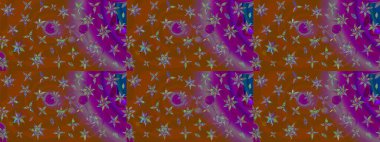 Çiçek arkaplan. Çizim raster deseni. Güzel kumaş deseni.