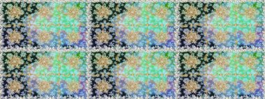 Kusursuz altın desenli bukleler. Tarafsız renklerde, altın elementlerle kusursuz desen. Parlak dantel, stilize çiçekler, şal desenli. Raster. Doğu tarzı arabesk. Zarif altın deseni aç.