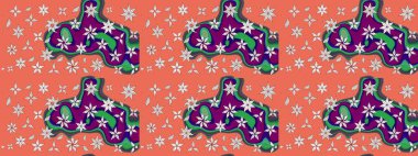 Raster güzel bir çiçek deseni çizmiş. Nazik romantik baskı. Tatil havası. Bahar mevsimi.