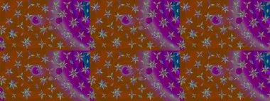 Çiçek arkaplan. Çizim raster deseni. Güzel kumaş deseni.