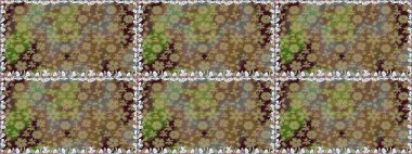 Raster kına dövme tarzı. Hint çiçek desenli madalyon desen. Etnik Mandala süsleme. Tekstil, tebrik kartı, boyama kitabı, telefon durumda yazdırma için kullanılabilir.