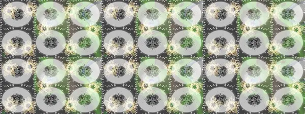 Çiçekli karalama şeklinde Raster çiçek deseni. Yeşil, gri ve nötr renklerde çiçekler. Nazik, sevimli çiçek arkaplanı..