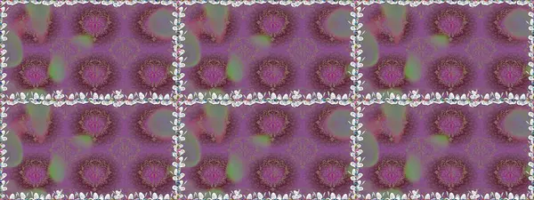 Renkli Yaz Temalı Kusursuz Arkaplan. Modaya uygun kumaş deseni. Sevimli çiçek raster deseni. Düz Çiçek Elementleri Tasarımı.