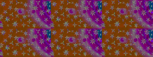 Çiçek arkaplan. Çizim raster deseni. Güzel kumaş deseni.