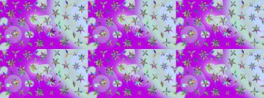 Çiçeğin suluboya çizimlerinin mükemmel deseni. Suluboya çizim kalıbı. Moda baskısı. Eski model. Dekorasyon ve tasarım için güzel desen.