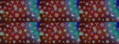 Sketch folk pattern in small wild flowers. Liberty style millefleurs. Floral meadow background for textile, wallpaper, covers, surface, print, gift wrap, scrapbooking, decoupage. Rustic chic.