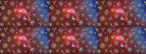 Çiçekli el çizimi çizimi deseni. Modern gelişim kahverengi ve kırmızı raster arka plan duvar kağıdı çizimi klasik çizgili iz sürme desenli çiçekler, çiçekli süsler.