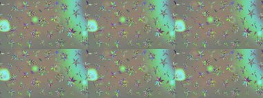 Modern stil dokusu. Çiçek desenli raster, gri ve bej çizgili grafik deseni soyut raster arkaplanı.