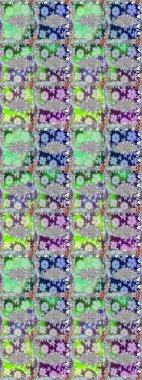 Doodle unsurları. Sorunsuz çiçek deseni kaydırma kağıt, davet, el ilanı, afiş veya Web sitesi Web sitesi arka plan duvar kağıdı için kullanılabilir. Elle çizilmiş Raster illüstrasyon.