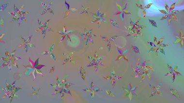 Gri ve bej renkli çiçekler. Çiçekli çizim şekli. Renkli Bahar Teması eskiz kalıbı. Düz Çiçek Elementleri Tasarımı.