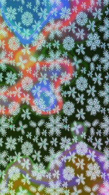 Çiçek kolajı. Çiçek arkaplan. Raster deseni. - Tarafsız çiçekler. Doğa. Küçük çiçekte güzel bir desen var. Çiçek bileşimi.