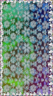 Raster illüstrasyonu. Suluboya, elle çizilmiş. Kusursuz bir arka plan modeli. Yeşil yapraklı yabani çiçekler.