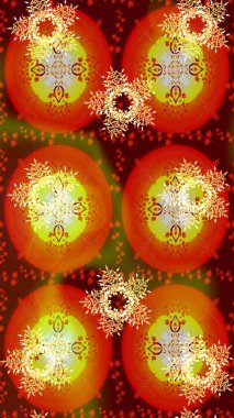 Kullanılabilir Tekstil, tebrik kartı, boyama kitabı, telefon durumda yazdırma için. Hint çiçek desenli madalyon desen. Raster kına dövme tarzı. Etnik Mandala süsleme.