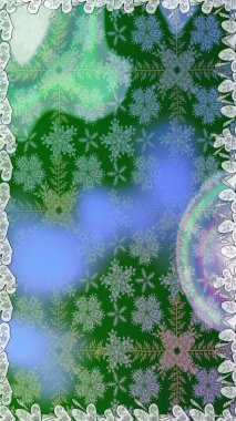 Çok yeşil zarif küçük çiçekler ve yeşil renkli komik böcekler, raster desen, illüstrasyon.