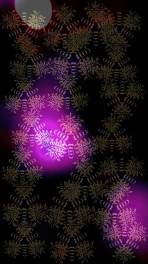 Renkli arka plan üzerinde izole sevimli kar taneleri. Raster resim. Soyut mandala veya kaprisli kar tanesi hat sanat tasarım.