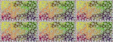 Raster illüstrasyonu. Tarafsız renklerde bir papatya deseni. Tarafsız renklerde.