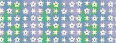 Mavi ve nötr renkler. Kar tanelerinin soyut arkaplanlı Noel şablonu. Raster illüstrasyonu. Noel ve Yeni Yıl moda baskıları için tatil tasarımı.