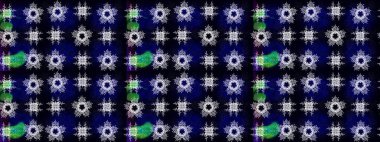 Kar tanesi süsleme deseni. Kar taneleri deseni. Arkaplanda soyut kar taneleri olan düz tasarım. Kar taneleri arka planda. Raster illüstrasyonu.